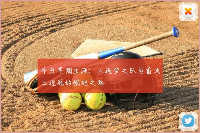 乔丹早期生涯:入选梦之队与首次三连冠的崛起之路